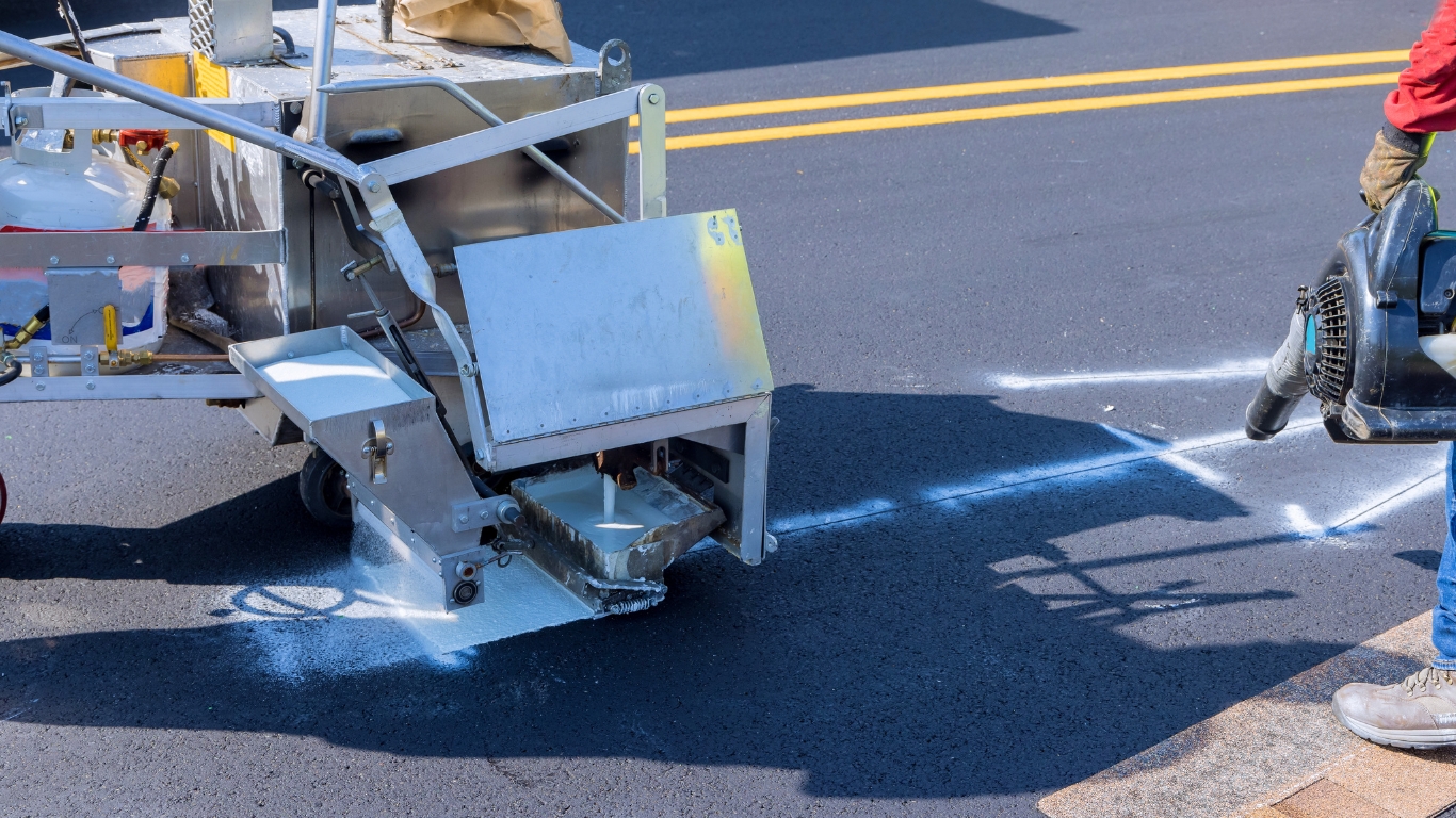 เทคนิคตีเส้นถนน